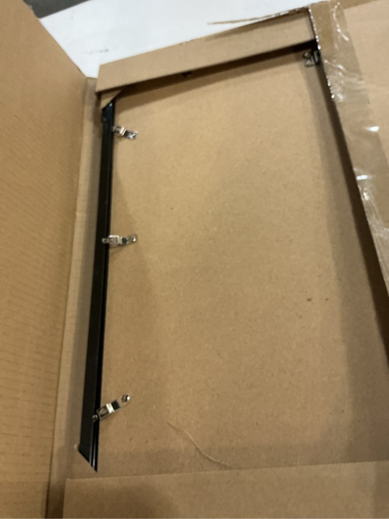 Condition photo showing New/Like New for omaigar 18x18 picture frame for 18by18 square poster photo canvas certificate black high transparent photo frame wall desktop horizontal vertical 18 x 18 black 18x18
