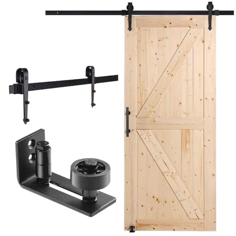vevor sliding barn door hardware kit