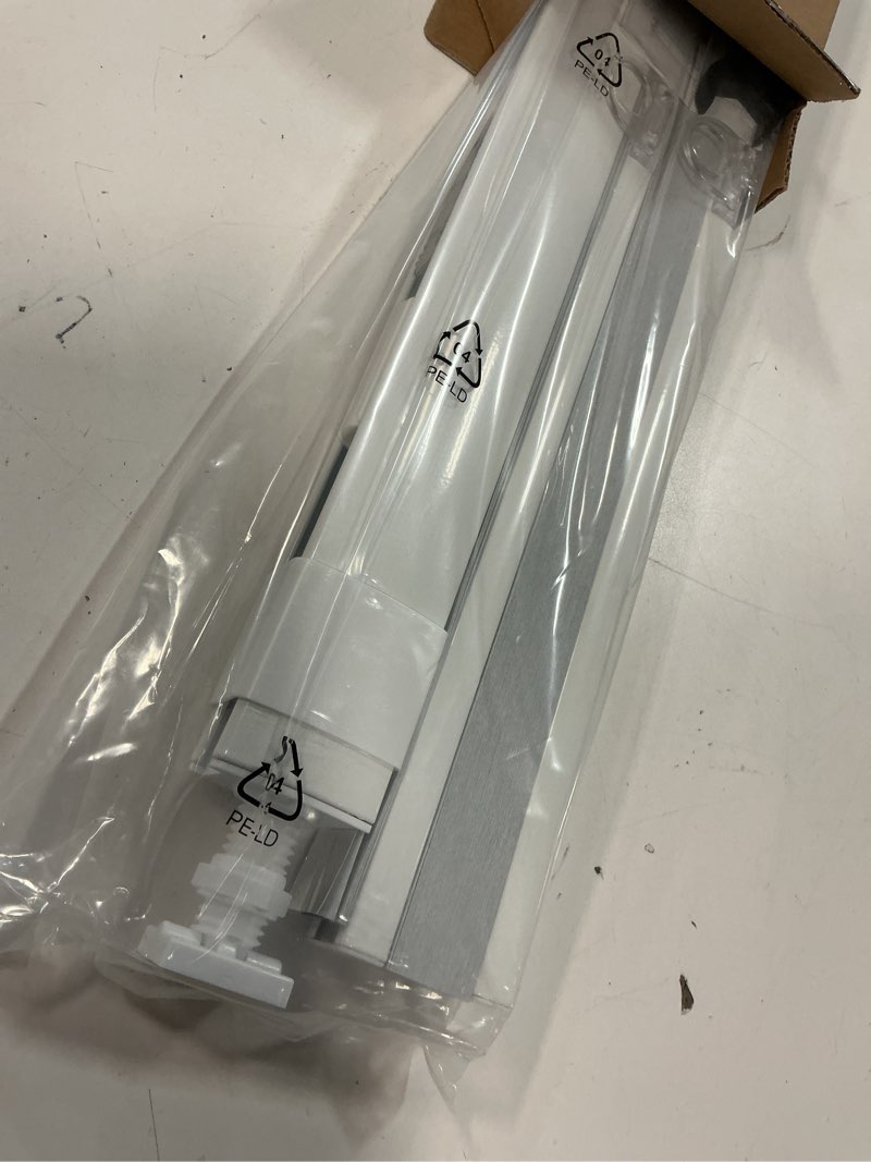 Condition photo showing New/Like New for lazblinds no tools no drill cordless cellular shades, top down bottom up (tdbu) honeycomb shades for home, blackout light blocking thermal insulation blinds for windows, 24" w x 48" h, white blackout - white 24" w x 48" h