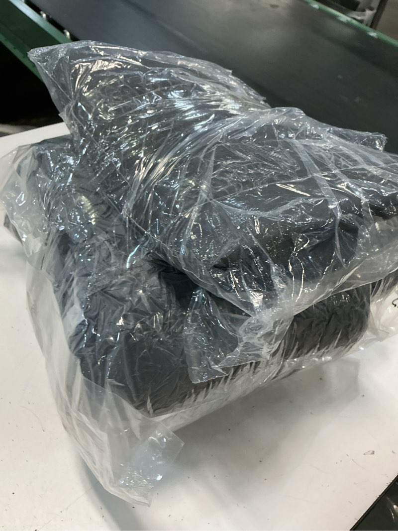 Condition photo showing New/Like New for chaise lounge cushions outdoor, 72x 21x 3 inch waterproof & fade-resistant lounge chair cushion, outdoor chaise cushion with removable cover & ties for lawn, patio, pool & beach, dark grey dark grey 72x21+3"