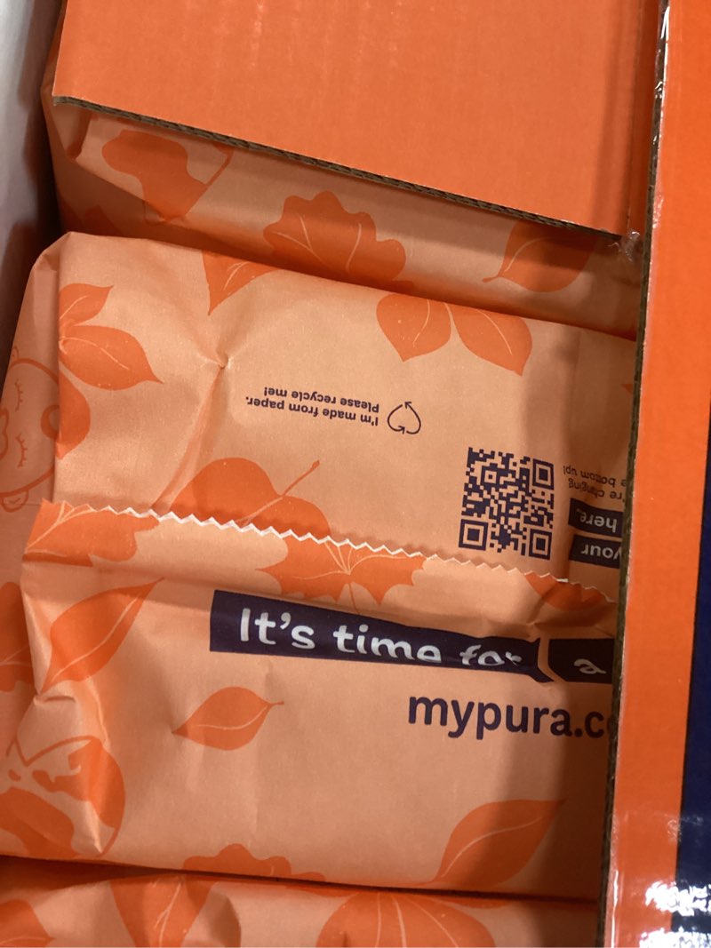 Condition photo showing New/Like New for Pura Size 6 Eco-Friendly Diapers (29+ lbs) Totally Chlorine Free (TCF),Hypoallergenic, Soft Organic Cotton, Sustainable, up to 12 Hours Leak Protection, Allergy UK, 6 Packs of 18 (108 Diapers) Size 6 (108 Diapers)