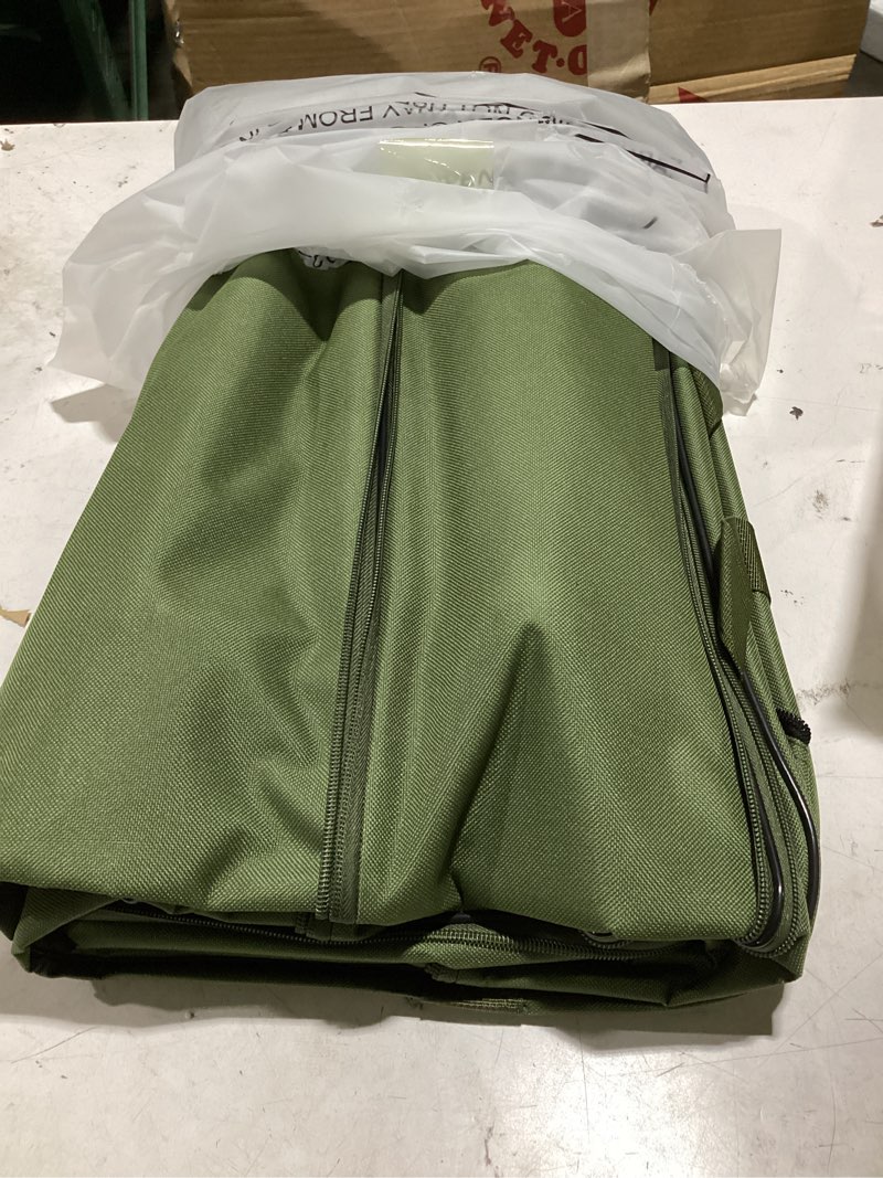 Condition photo showing Good Condition for 130l expandable luggage, 43 inch extra large suitcase with wheels, collapsible luggage, rolling duffle bag with wheels, big suitcases with a handle wrap shoe bag shoulder strap (green)