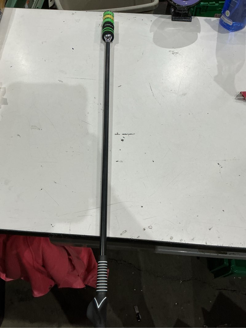 Condition photo showing Good Condition for 13undergolf golf swing trainer aid for indoor practice speed training, improved rhythm, grip, flexibility, balance, tempo and strength right