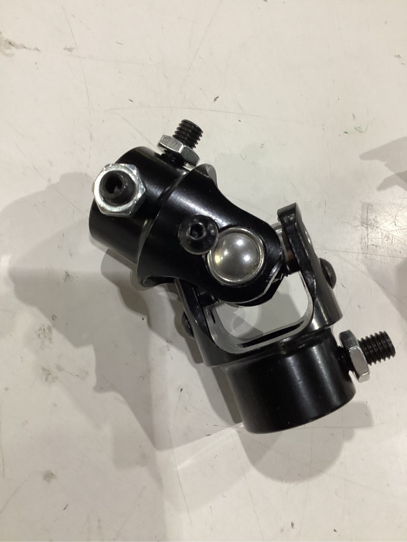 Condition photo showing New/Like New for 3/4-30 spline x 3/4" dd black steering universal joint single u joint shaft