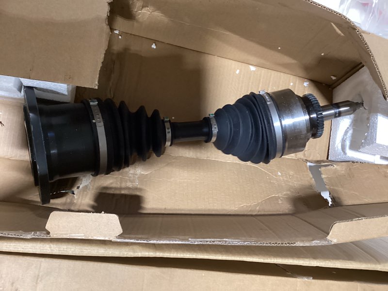 Condition photo showing As Is for a-premium pair (2) front cv axle shaft assembly compatible with nissan altima 2007-2013 2.5l automatic cvt trans, rogue 2008-2013 fwd, rogue select 2014-2015 fwd, driver and passenger side