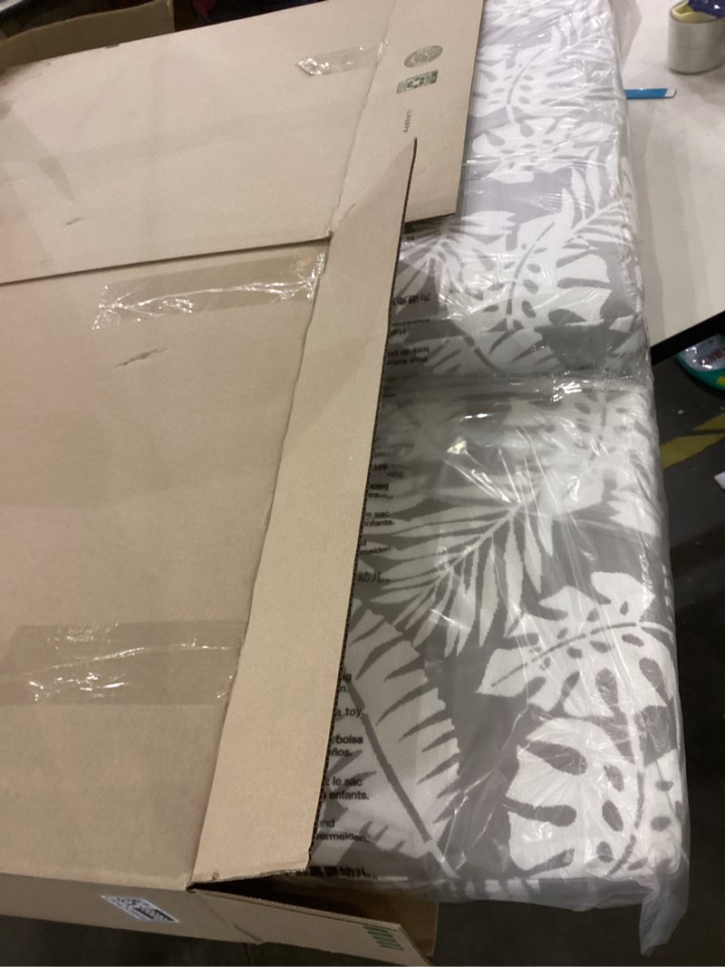 Condition photo showing New/Like New for Tommy Bahama Chaise Cushion, 24" X 79" X 2.5", Tropical Chrome 24" X 79" X 2.5" Tropical Chrome