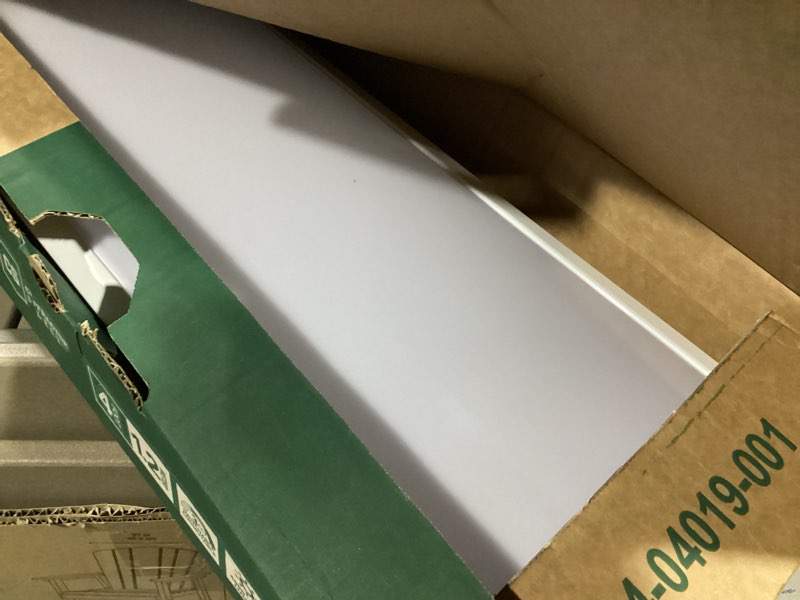Condition photo showing Good Condition for lithonia lighting 4 ft. 4000/5000/6000 lumens integrated led triac dimming white wraparound light, switchable color temperature