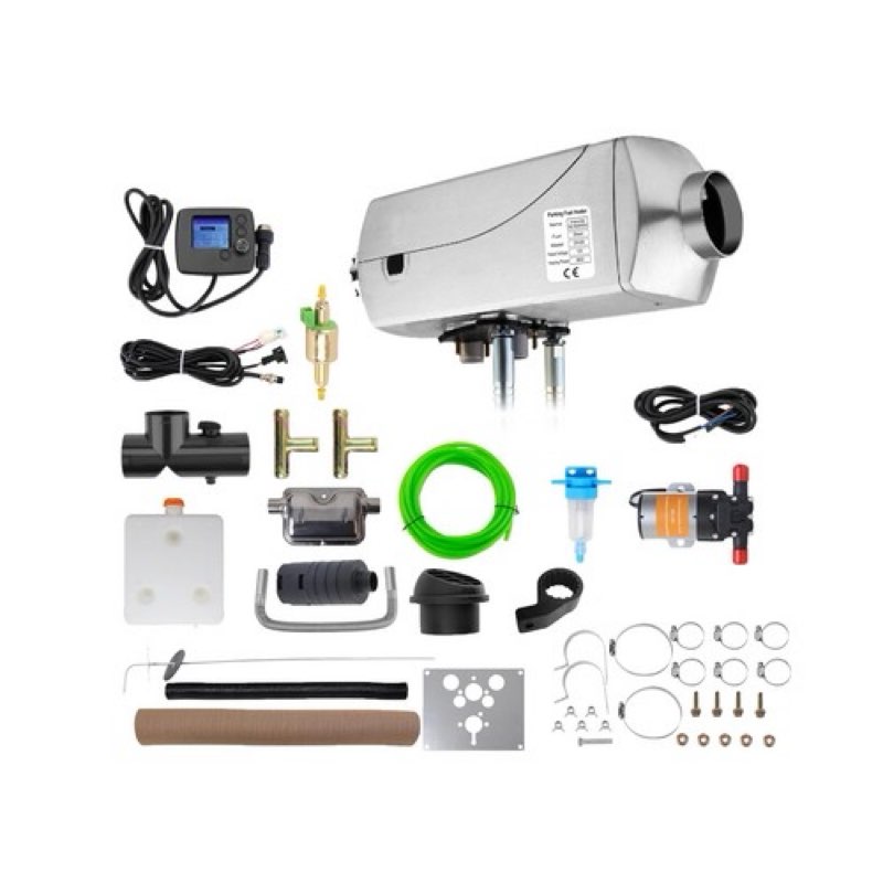 8kW Diesel Heater 12V All in One Diesel Heater,Diesel Water Heater With LCD Display?Aviation Plug?RV