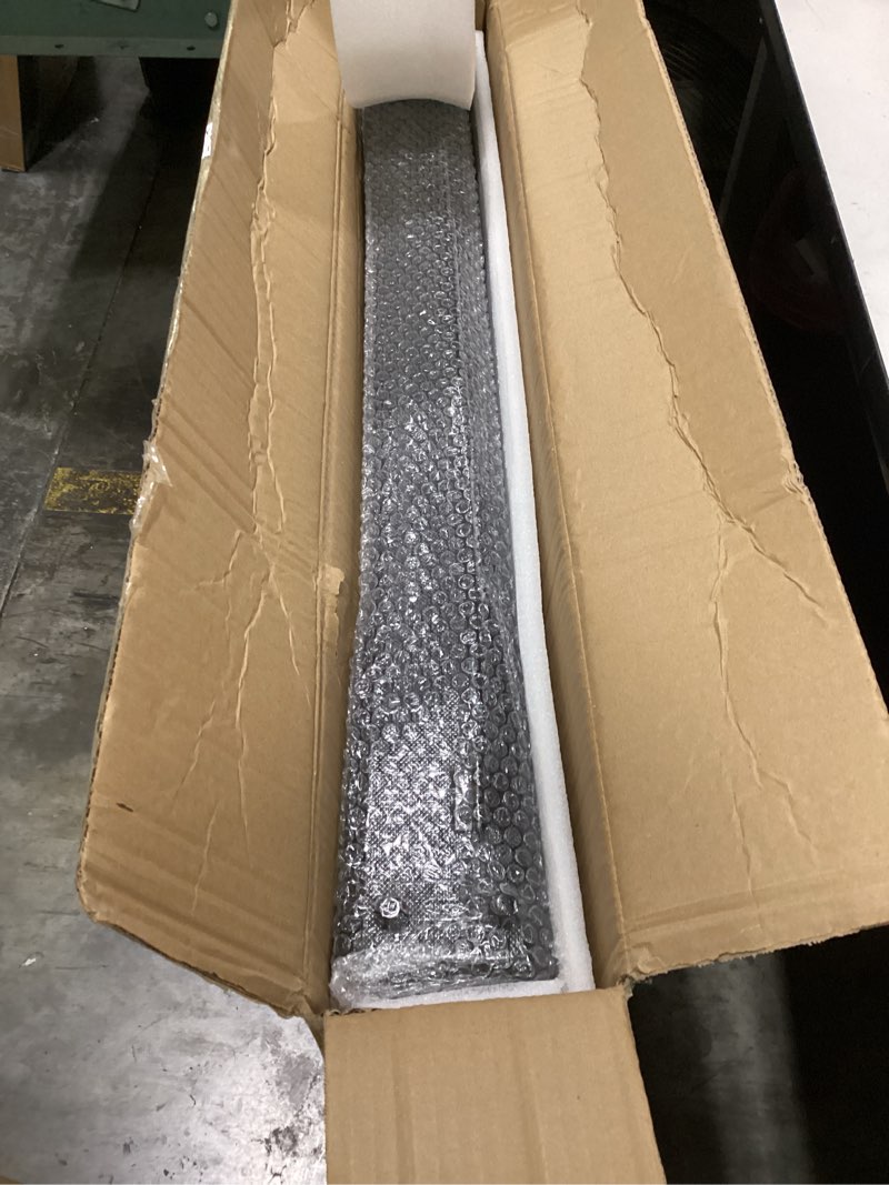 Condition photo showing Good Condition for trade show display case portable aluminum sports card table top display case frame clear acrylic showcase cabinet box with lock for trading cards jewelry collectibles(black,36"x24") black 36"x24"