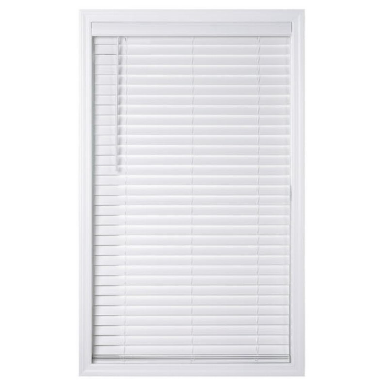 better homes & gardens cordless faux wood horizontal blinds