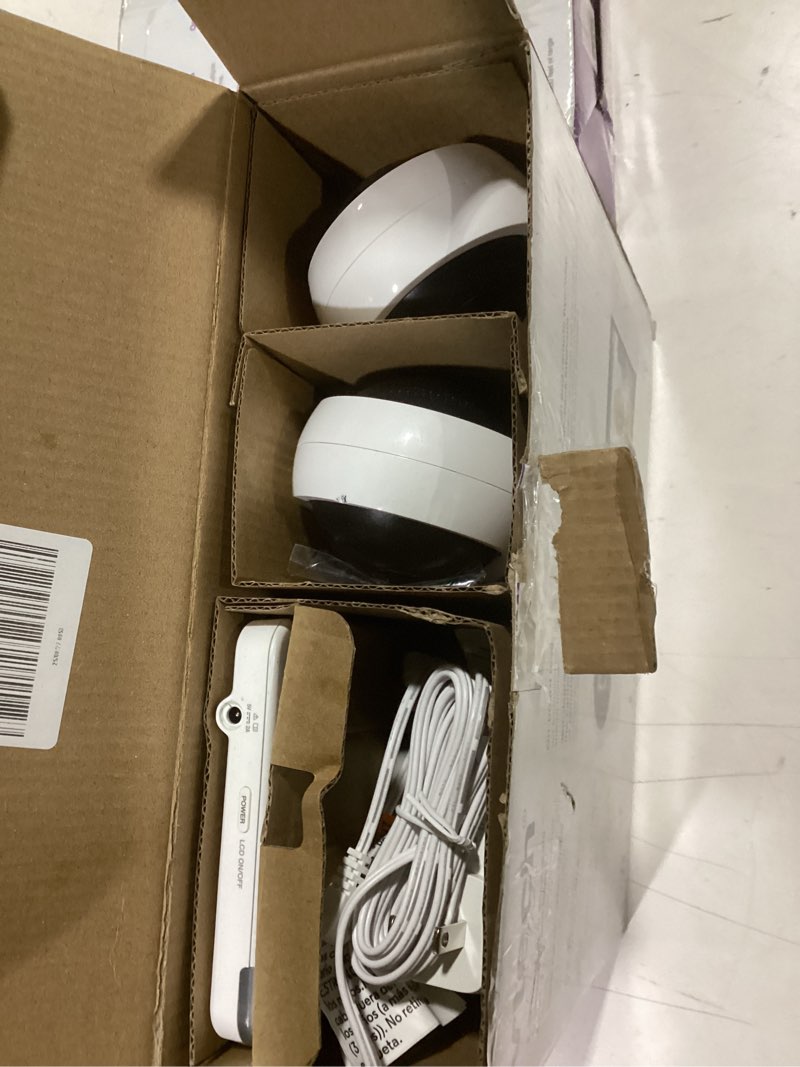 Condition photo showing As Is for vtech rm7764-2hd 1080p smart wifi remote access 2camera babymonitor, 360° pan&tilt, 10x zoom, 7” 720p hd display & nightvision, soothing sounds, 2-way talk, temperature&motion detection, ios&android