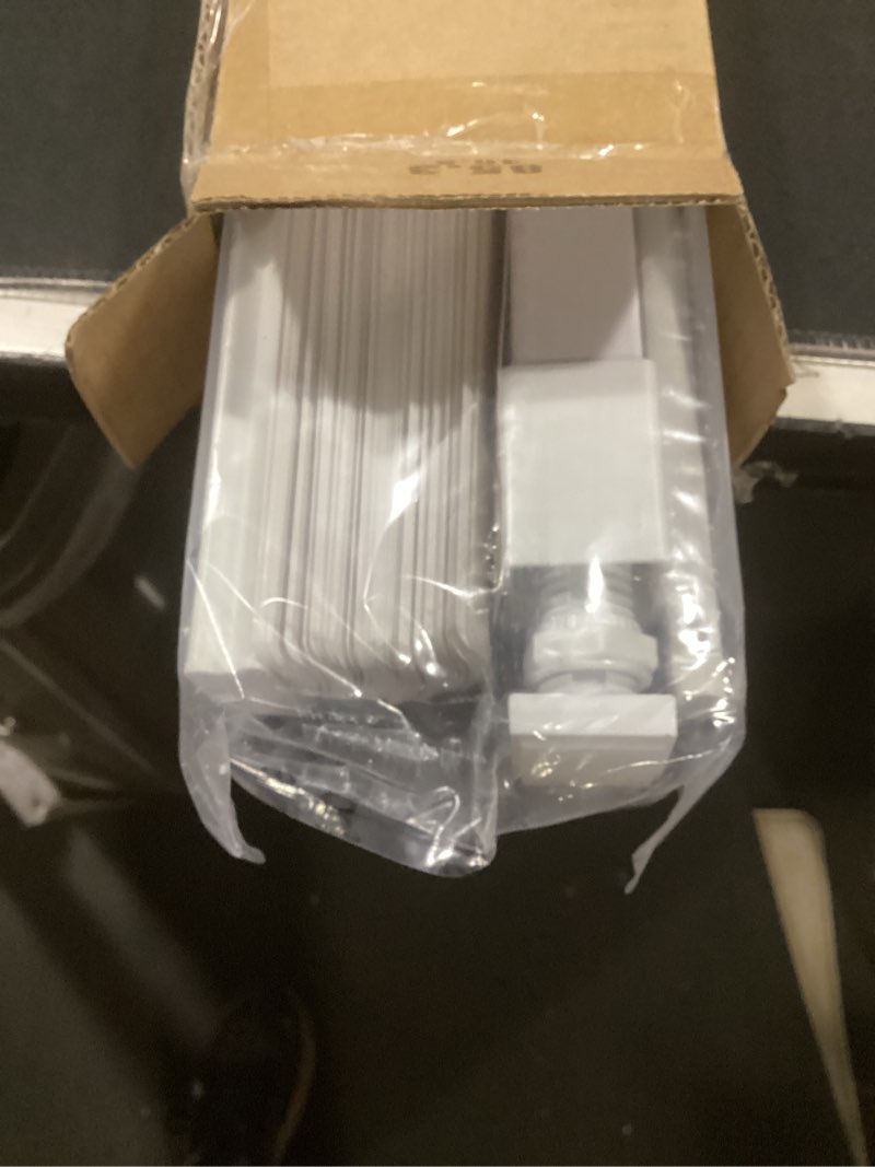 Condition photo showing New/Like New for lazblinds no tools no drill 1" vinyl mini blinds, cordless blinds for windows, light filtering horizontal window blinds & shades, 34" w x 64" h, white cordless-white 34" w x 64" h