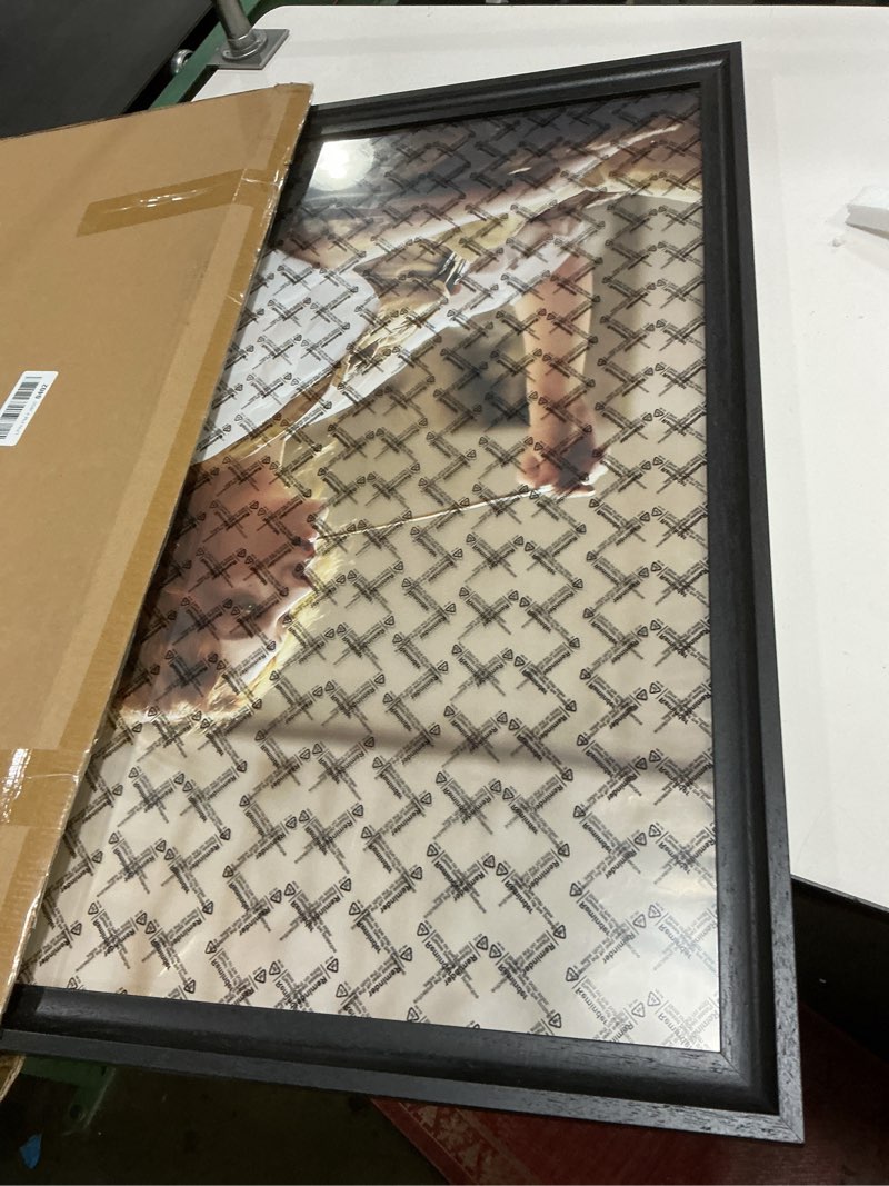 Condition photo showing Good Condition for 20×30 Frame Black, Hang Horizontally or Vertically, Perfect 20x30 Poster Frame for Photos, Posters & Artwork Black 20x30