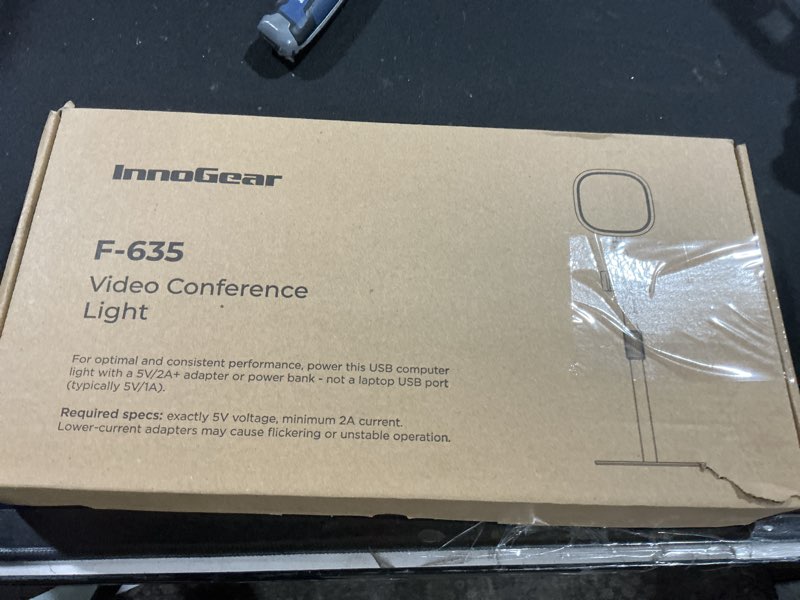 Condition photo showing Good Condition for InnoGear Zoom Lighting for Computer, 50 Light Modes Video Conference Lighting with Phone Holder Cell