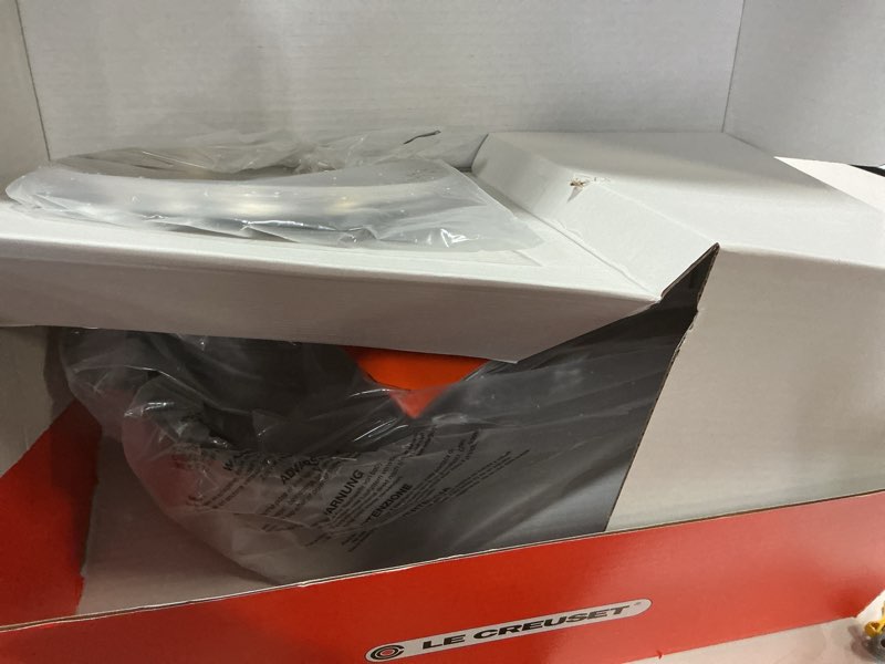 Condition photo showing Good Condition for Le Creuset Tri-Ply Stainless Steel 4 Quart Saucepan with Helper Handle