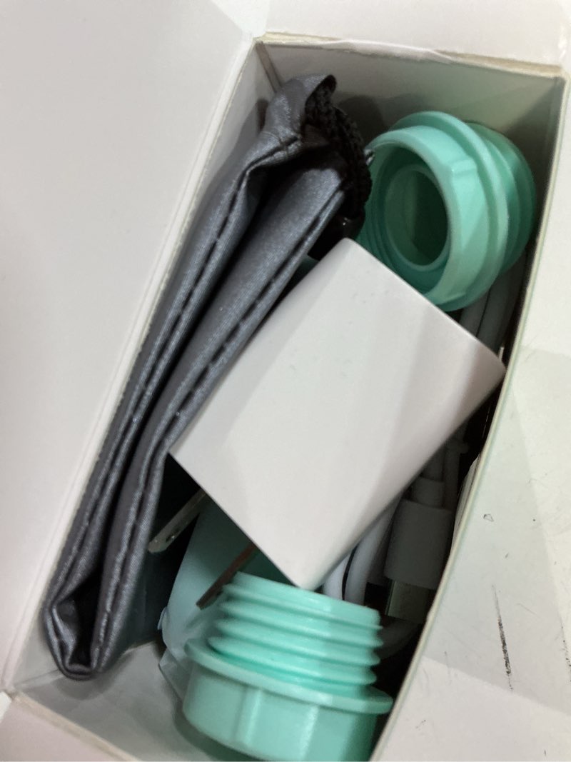 Condition photo showing As Is for travel humidifier, portable small humidifier for plants, bedroom, office, hotel or car, 5000mah battery operated mini cool mist humidifiers, quiet 23db, auto-off, night light & bpa-free, green