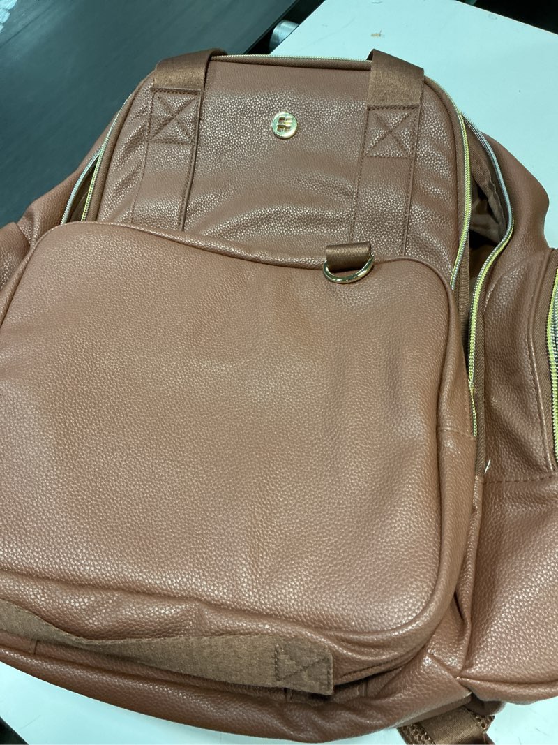 Condition photo showing Good Condition for HUGGIES LITTLE HUGS Unisex Backpack - Changing Bag Backpack - Changing Bag, Camel, Einheitsgröße, casual