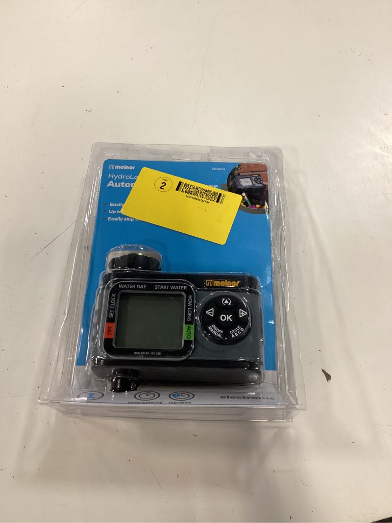 Condition photo showing Good Condition for melnor hydrologic digital water timer
