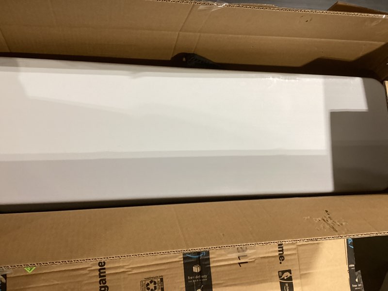 Condition photo showing Good Condition for BTEXPERT 6-Foot - 72" Long White Granite Plastic Folding Seminar Training Table Portable 18" Wide Narrow, 29" High, Events Indoor Outdoor Lightweight Set of 2 Set of 2 White