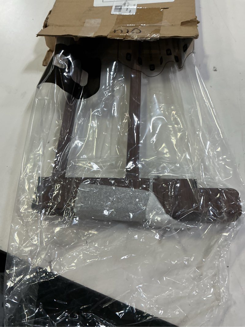 Condition photo showing New/Like New for Babelio Baby Gate Extension Metal with Brown Wood Pattern, 5.5'' Extra Wide Pet Gate for Stairs & Doorways, Easy Install Pressure Mounted Child/Dog Gate, No Tools NO Drilling, 30" Tall