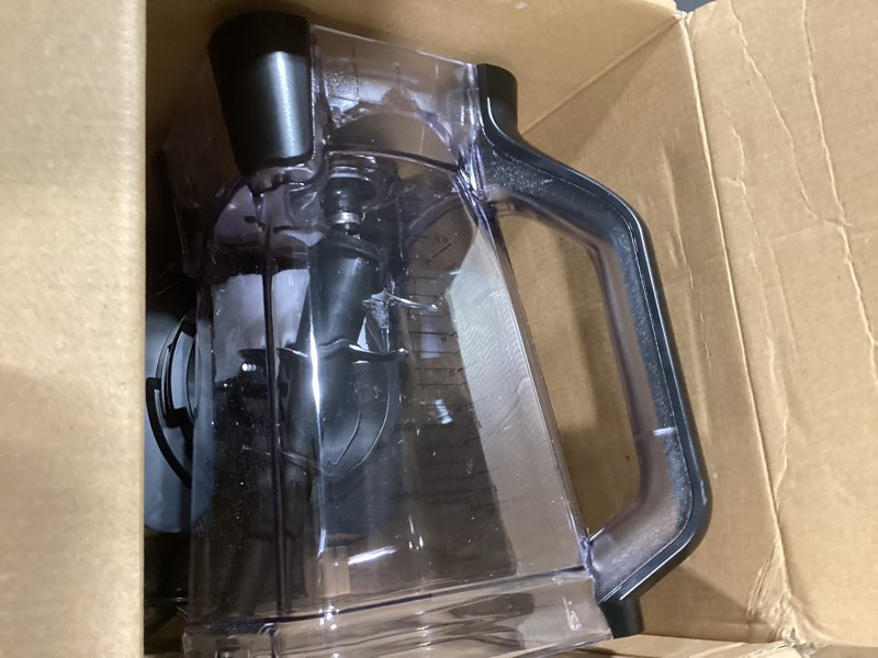 Condition photo showing As Is for Ninja BN701 Professional Plus Blender, 1400 Peak Watts, 3 Functions for Smoothies, Frozen Drinks & Ice Cream with Auto IQ, 72-oz.* Total Crushing Pitcher & Lid, Dark Grey 64 oz. Blender + Total Crushing Pitcher