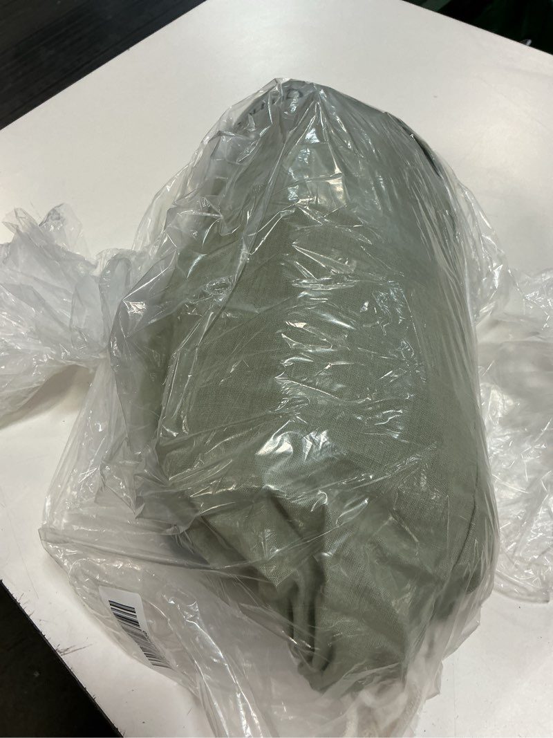 Condition photo showing New/Like New for european linen duvet cover, king/cal king, willowleaf