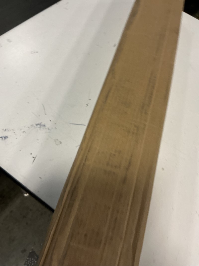 Condition photo showing New/Like New for cordless bamboo roman shades for windows, blinds size (30.5" w ×48" h) colour (bdp-driftwood) bdp-driftwood 30.5" w × 48" h