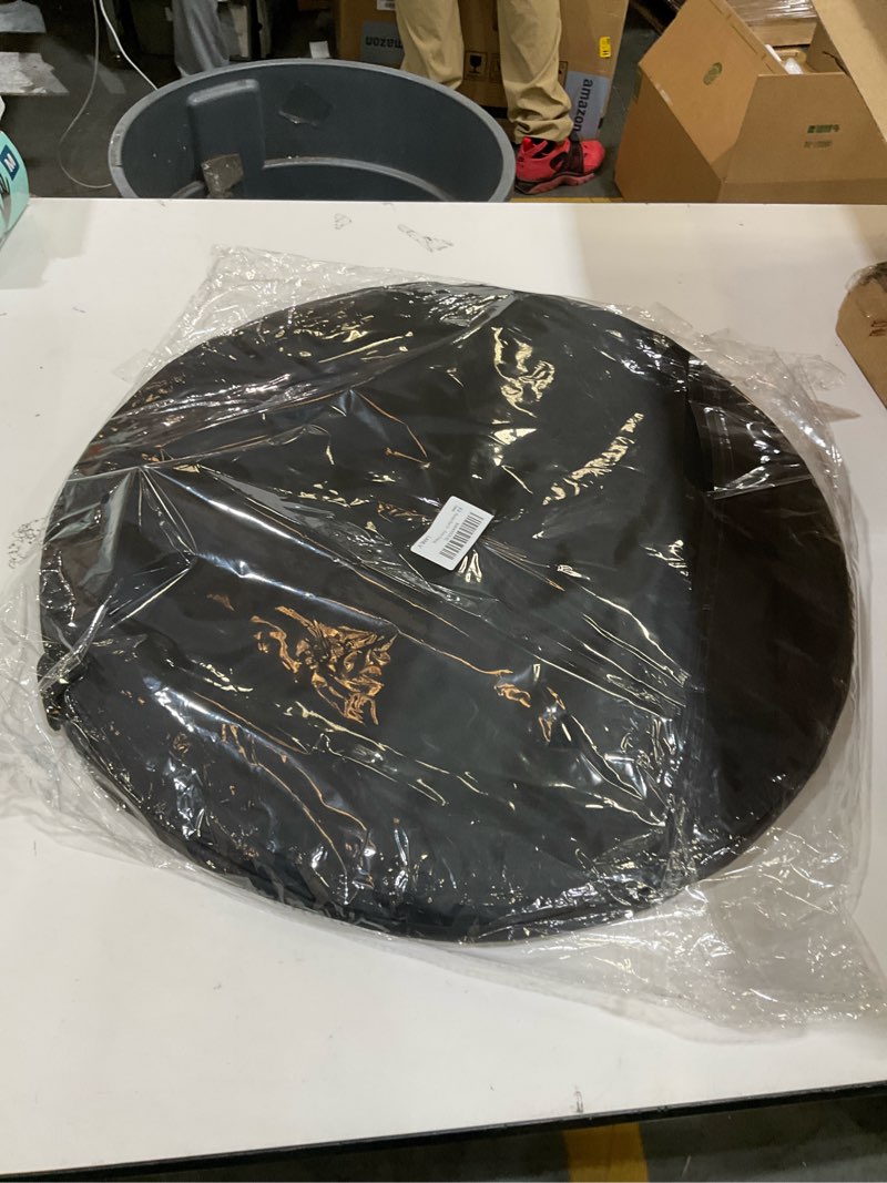 Condition photo showing Good Condition for portable blue green screen chair, 57 in greenscreen backdrop with stand 2-in-1double sided foldable green background, for video chats and meetings, photography, photo zoom, streaming games green/blue