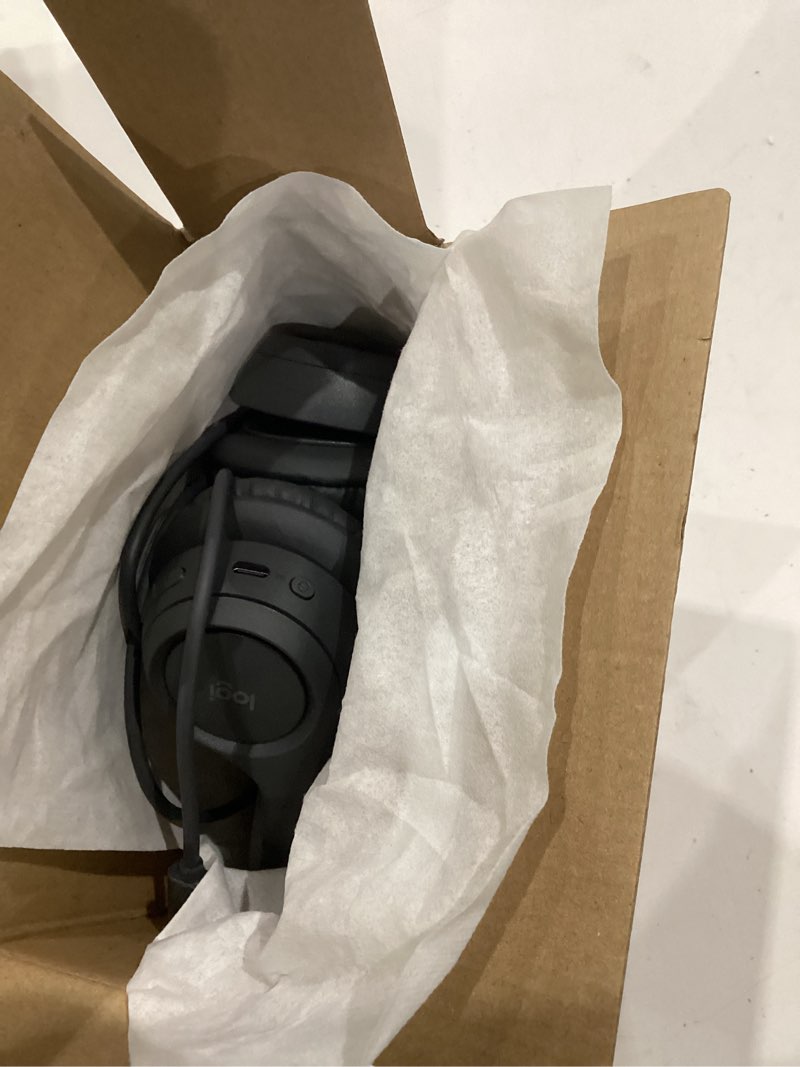 Condition photo showing Good Condition for logitech zone 301 wireless bluetooth headset with noise-canceling microphone, compatible with windows, mac, chrome, linux, ios, ipados, android – graphite wireless graphite