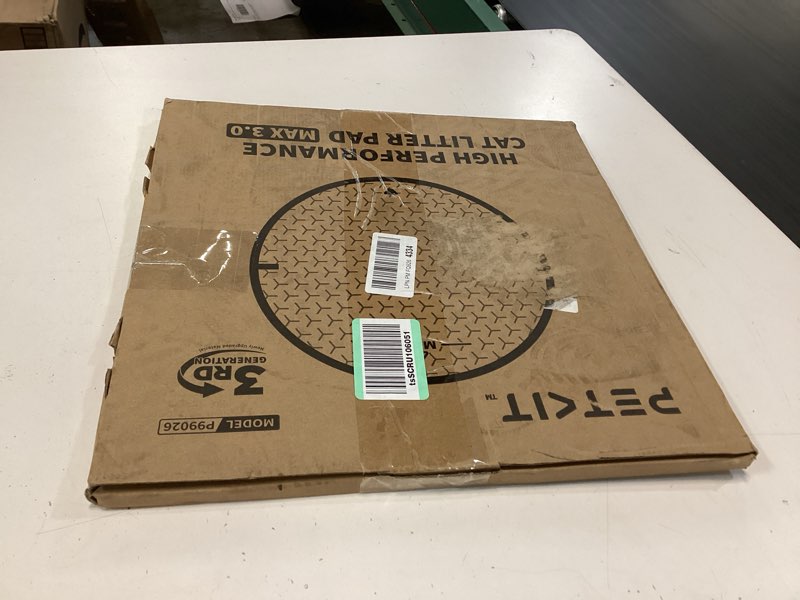 Condition photo showing New/Like New for petkit new cat litter pad max for puramax 2 and purobot max pro automatic self-cleaning cat litter box, high performance leakproof litter mat, waterproof, anti-stick, scratch-resistant cylinder pad green (for puramax 2)