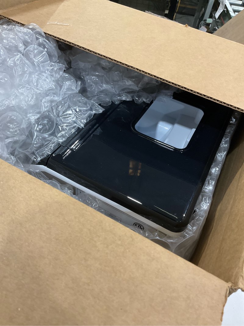 Condition photo showing Good Condition for luma comfort clear ice cube maker machine | first cubes in 15 minutes, 40 lbs. of ice in 24 hours | countertop portable design in stainless steel - im200ss stainless steel 40 lbs. per day