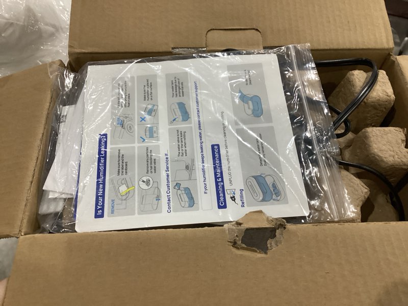 Condition photo showing Good Condition for Dreo Smart Humidifiers for Bedroom, Top Fill 4L Supersized Humidifier Large Room with 28 dB, 36H Runtime, Touch/APP/Voice Control, Nightlight, Cool Mist Humidifiers for Baby, Plants, Indoor, Black