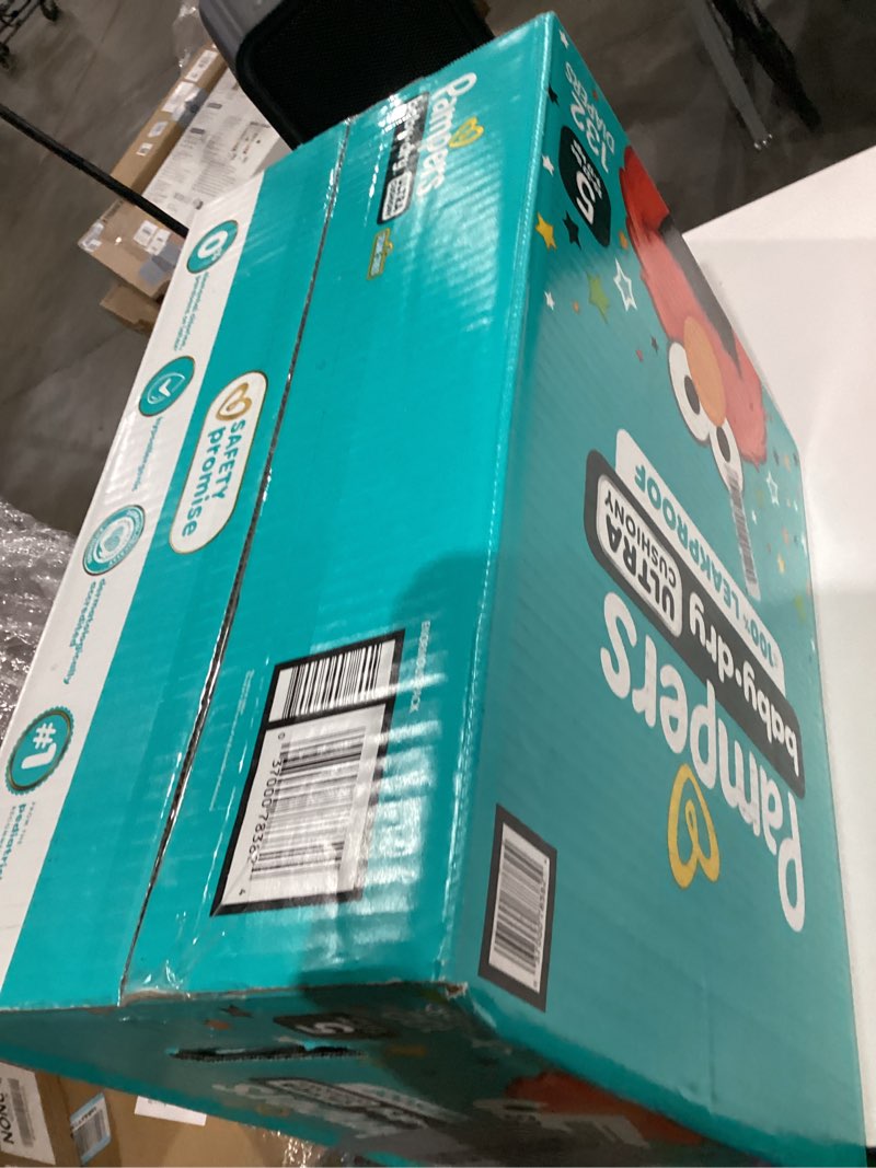 Condition photo showing Good Condition for Pampers Diapers - Baby Dry - Size 5, 132 Count, Absorbent Disposable Infant Diaper (Packaging May Vary) Size 5 132