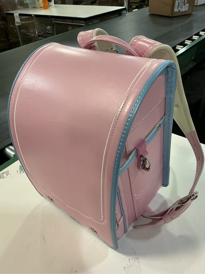 Condition photo showing Good Condition for Baobab's wish Japanese School Bag for Elementary Students Randoseru Backpack Japanese National Version Pink&Blue