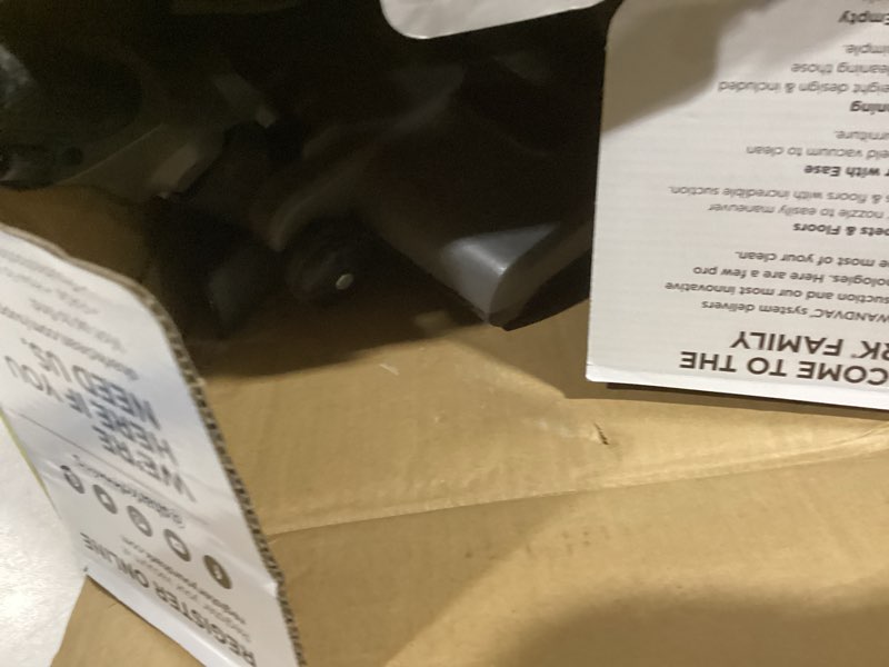 Condition photo showing As Is for Shark WS642BL WANDVAC System Pet Ultra-Lightweight Powerful Cordless Stick Vacuum with Charging Dock, Blue Blue without HEPA Empty Base