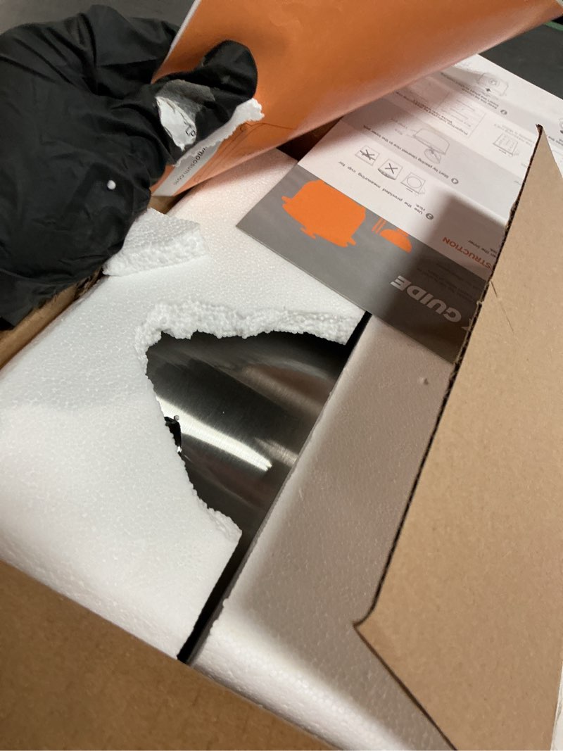 Condition photo showing Good Condition for 3-Cup Uncooked Rice Cooker Small - Ceramic Coating Non-Toxic Inner Pot, One-Touch Multifunction for Rice/Sauté/Yogurt, Dishwasher Safe, 1-3 People Size, Stainless Steel