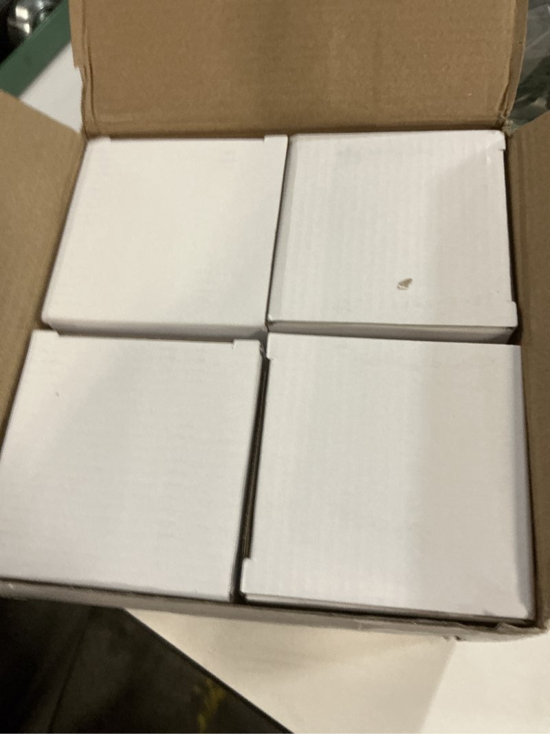 Condition photo showing New/Like New for Lichamp LED Camping Lantern, 4 Pack Battery Powered Flashlight for Power Outages, Portable Collapsible Hanging Light Essential for Home, Outdoor, Emergency Lamp Survival Kit Gear for Hurricane, Gray Dark Gray