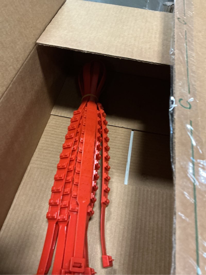Condition photo showing Good Condition for 10PCS Tire Zip Ties for Snow Anti Skid Reusable Grip Zip Tie Snow Chains for Car Tires Trucks with Serrated Non-Slip Adjustable Winter Wheel Chain Plastic Cable Belts for Driving Rain/Muddy Road