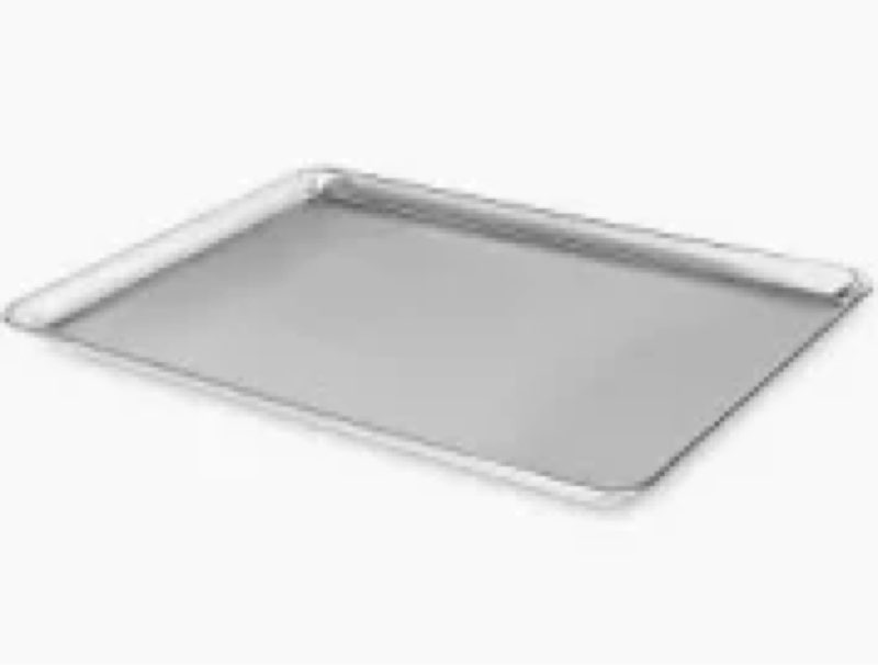 BIEAMA 12 Pack Stainless Steel Baking Sheet Pans, 17.3" L × 12.2" W × 1" H Cookie Sheets for Toaster