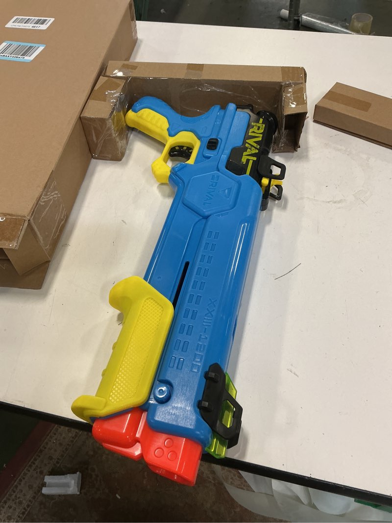 Condition photo showing New/Like New for Nerf Rival Forerunner XXIII-1200 Blaster, 12 Round Capacity, Adjustable Sight