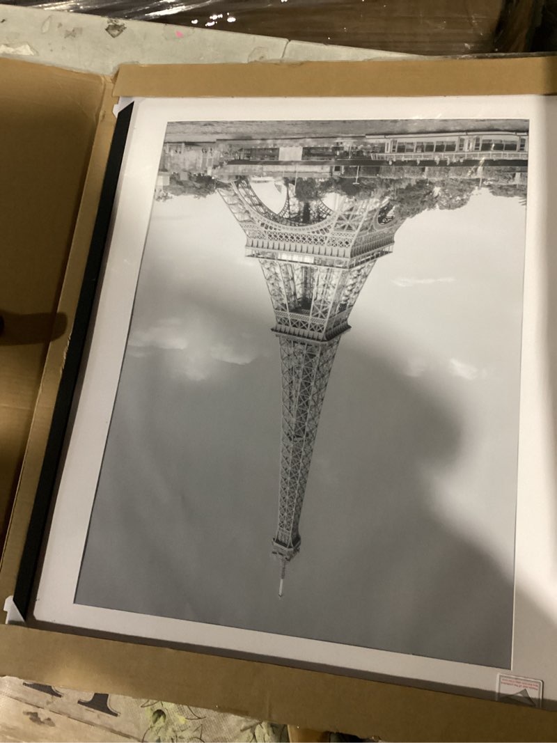 Condition photo showing Good Condition for upsimples 8x10 Picture Frame, Display Pictures 5x7 with Mat or 8x10 Without Mat, Wall Hanging Photo Frame, Black, 1 Pack Black 8x10