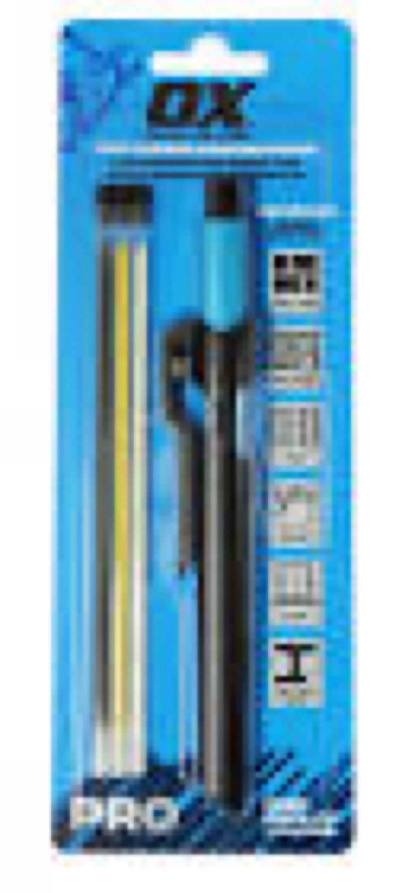 ox tools pro 5-pack 5-pieces black/blue carpenter pencil