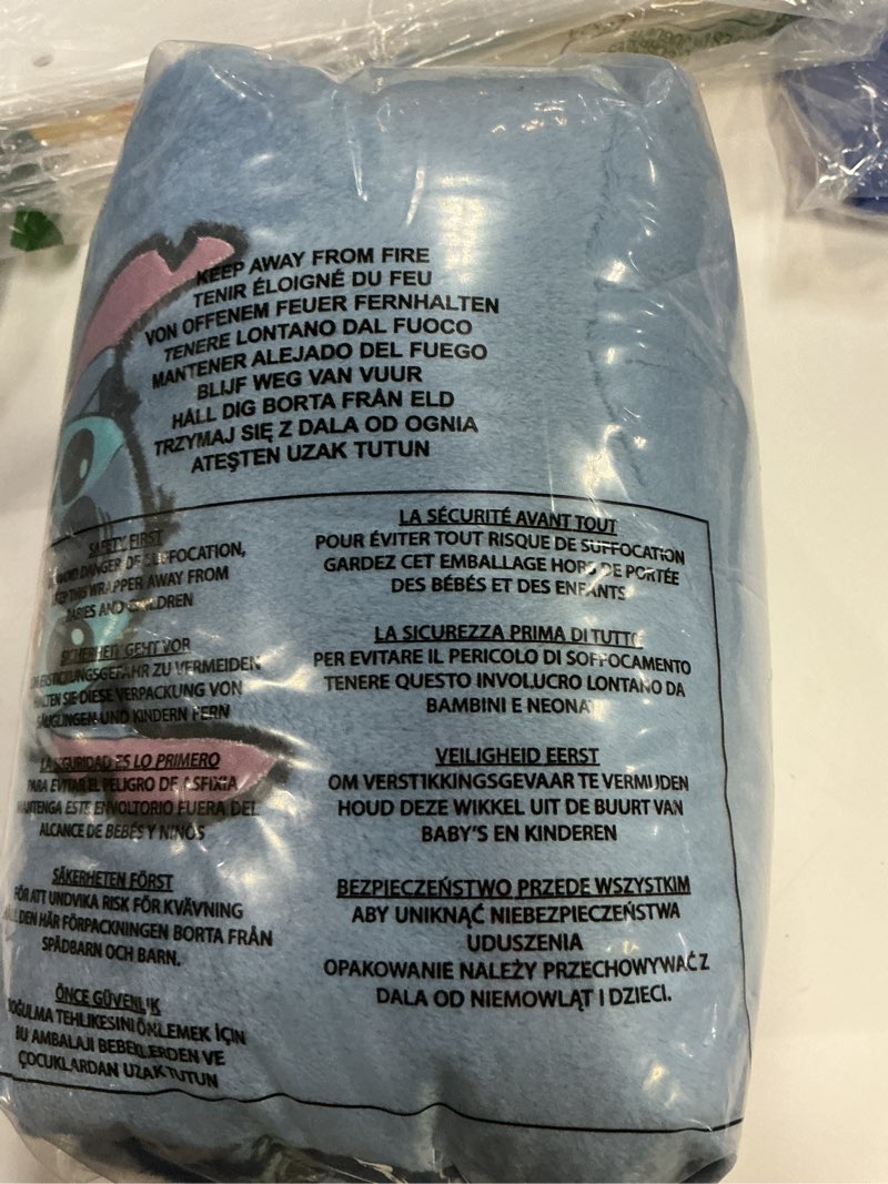 Condition photo showing Good Condition for Disney Stitch Womens 2Pc Fleece Pajama Set, Hooded Plush Loungewear 3D Ears, Soft Sleepwear, S–XL, f