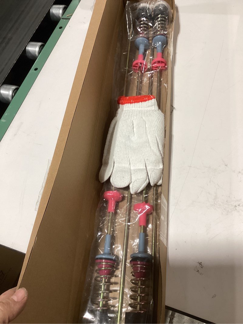 Condition photo showing As Is for Upgraded DC97-16350V (27.6in) Washer Suspension Rods for Samsung WA54R7200AV/US WA54R7200AW/US WA5AR7200AV/US WA54R7600AV/US WA54R7600AC/US Washing Machine, Replace DC97-16350Y