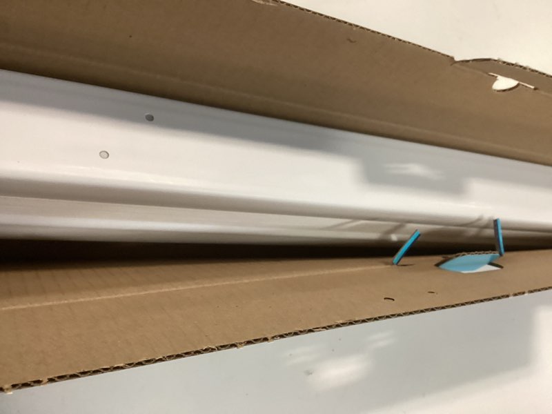 Condition photo showing Good Condition for levolor 72-in x 72-in snow light filtering cordless cellular shade