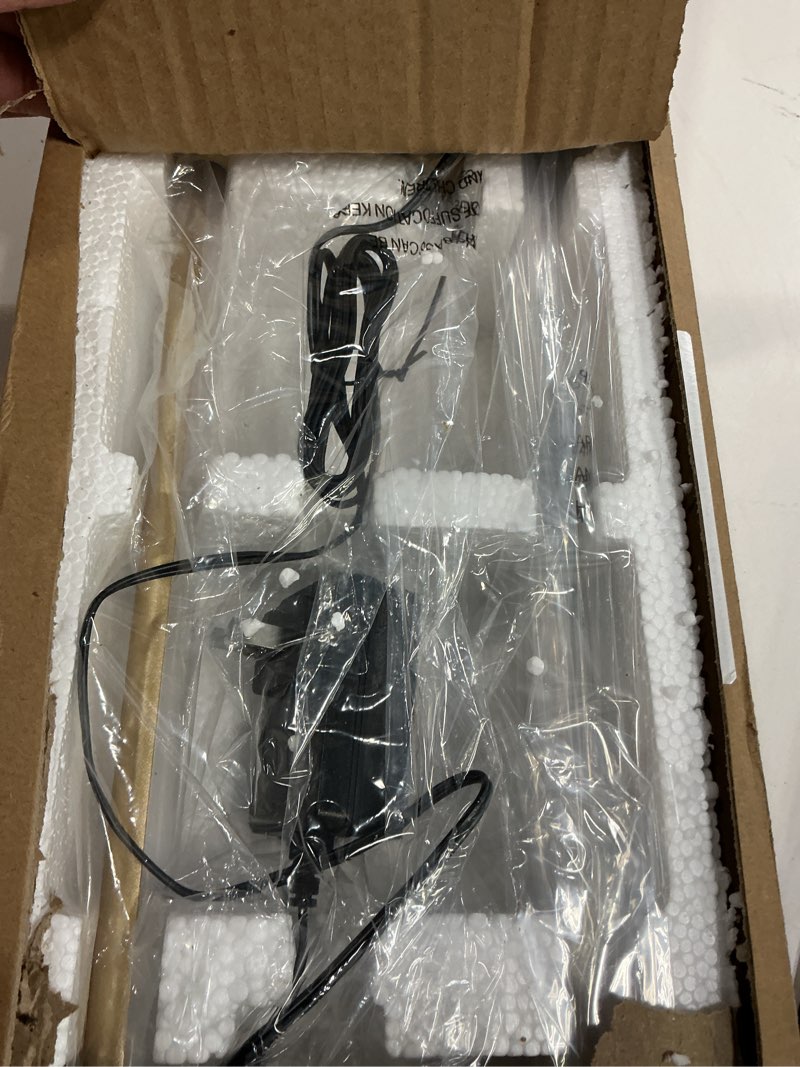 Condition photo showing Good Condition for EDISHINE Plug in Wall Sconces, Stepless 2700K-6000K Dimmable Wall Sconce Set of Two, 39.4" Touch LED Wall Light with Remote, 350° Rotation Night Light with Timer for Living Room Bedroom Hallway Gold