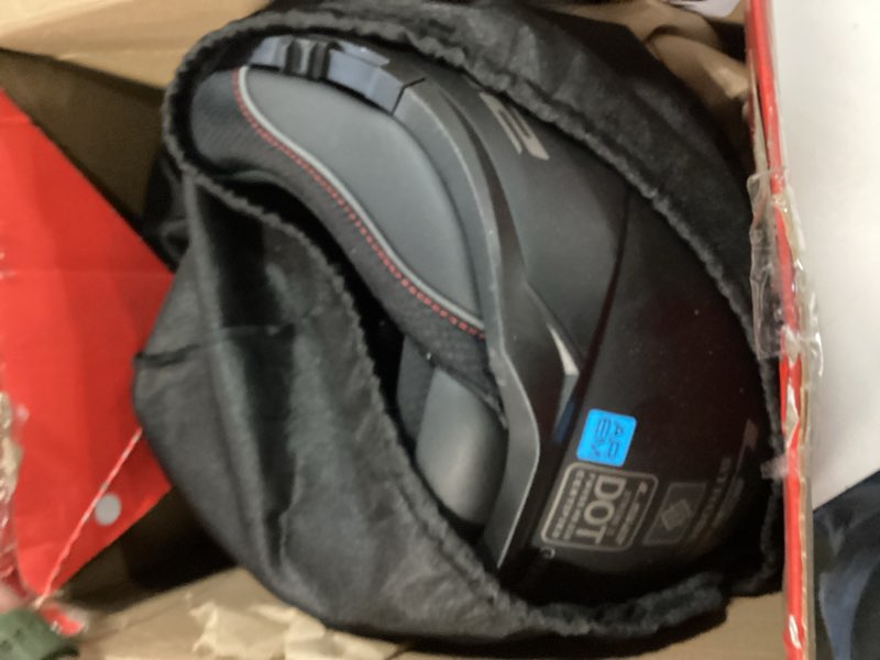 Condition photo showing item condition for LS2 Helmets Strobe II Modular Motorcycle Helmet W/SunShield (Matte Black - 3X-Large) 3X-Large Matte Black