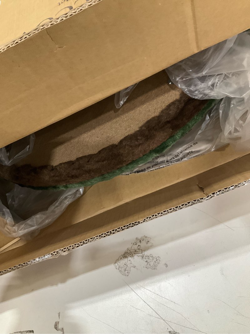 Condition photo showing Good Condition for stillcove 53" large christmas cat tree tower: indoor green heavy duty cat condo house with scratching post & toys for xmas decorations