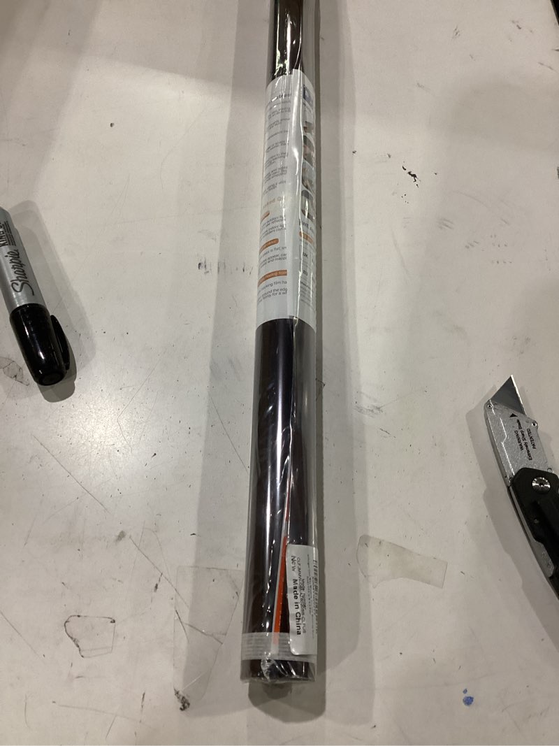 Condition photo showing New/Like New for rabbitgoo one way privacy window film window tint for home with tools, uv blocking heat control static cling no glue, daytime privacy see out not in, 23.6 in x 6.5 feet, black silver black silver 23.6" x 78.7"