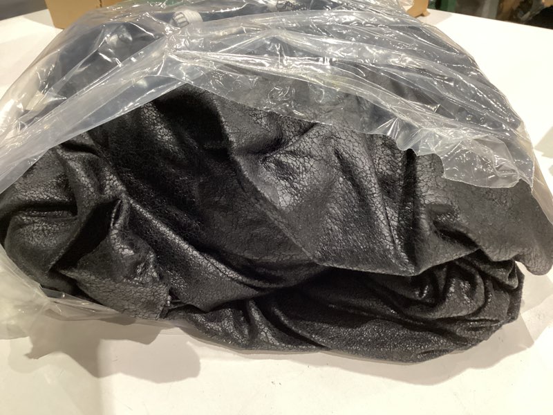 Condition photo showing Good Condition for Leather Look Recliner Chair Covers, 4-Pieces Stretch Recliner Cover, Soft Reclining Chair Slipcover, Washable Furniture Protector for Large Lazy Boy Recliner (1 XL Seater, Black) 1 XL Seater Black